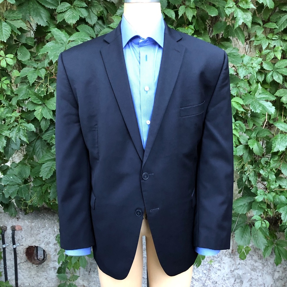 Navy blue Calvin Klein blazer 46 short